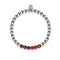 mélancolique | Argent | Jaspe Brécié | Bracelet d'expression de pierres précieuses